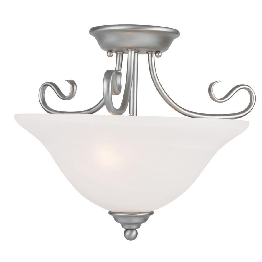 Coronado 16 Inch 2 Light Semi Flush Mount by Livex Lighting